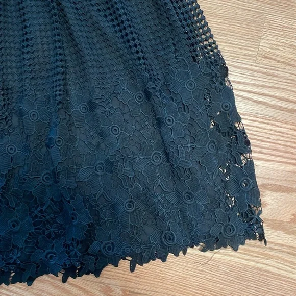 NWOT Openwork embroidery midi skirt - Picture 2 of 5